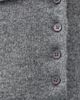 SIMKHAI SIMKHAI Twila Cashmere Polo Top Heather Grey - 6