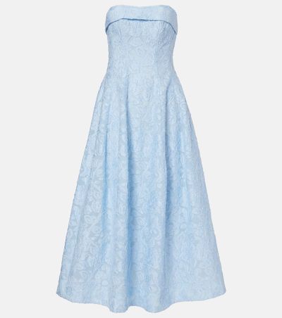 Simkhai Simkhai Valeria embroidered midi dress