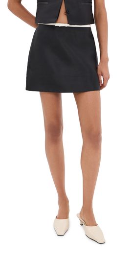 SIMKHAI SIMKHAI Viana Miniskirt Black Frost Multi