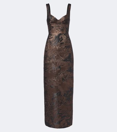 Simkhai Simkhai Viella jacquard gown