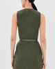 SIMKHAI SIMKHAI Viretta Mini Dress Dark Olive - 3