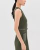 SIMKHAI SIMKHAI Viretta Mini Dress Dark Olive - 4
