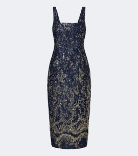 Simkhai Simkhai Virette jacquard cocktail dress