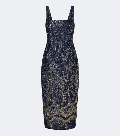 Simkhai Simkhai Virette jacquard cocktail dress