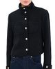 SIMKHAI SIMKHAI Wilcox Cropped Jacket Black - 1