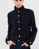 SIMKHAI SIMKHAI Wilcox Cropped Jacket Black - 2