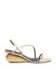 Simkhai Simkhai Women's Bridget Oyster Wedge Sandals - 2