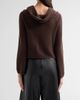 SIMKHAI SIMKHAI Women's Cambria Wool-Cashmere Cowlneck Top - 3