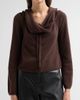 SIMKHAI SIMKHAI Women's Cambria Wool-Cashmere Cowlneck Top - 5