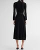 SIMKHAI SIMKHAI Women's Ismelle Pleated Midi Dress - 3
