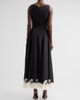 SIMKHAI SIMKHAI Women's Mira Contrast Floral Lace-Trim Maxi Dress - 3