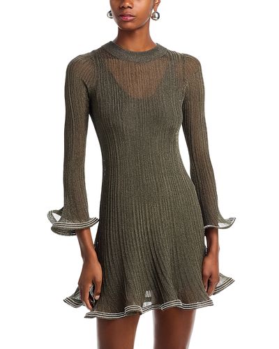 long sleeve formal dress near me Long-Sleeve Beaded Long Formal Dress main image 0