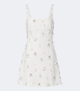 Simkhai Simkhai Ziva embellished crÃªpe minidress