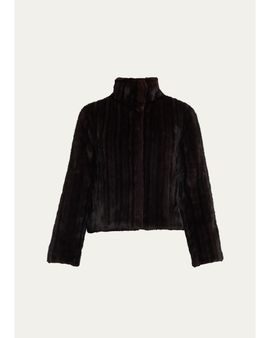 SIMKHAI Sudie Faux Fur Jacket