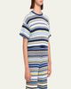 SIMKHAI Tenley Short-Sleeve Knit Crop Top - 4