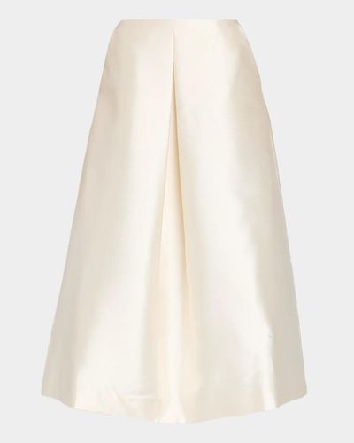 SIMKHAI Vexa Satin Midi Skirt
