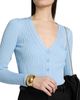 SIMKHAI Women's Ailany Rib-Knit Cardigan - 6