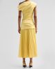 SIMKHAI Women's Ammalie Ruched Midi Dress - 3