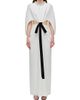SIMKHAI Women's Annette Tie-Waist Cape Gown - 1