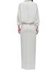 SIMKHAI Women's Annette Tie-Waist Cape Gown - 4