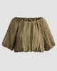 SIMKHAI Women's Anni Puff-Sleeve Crop Top - 1