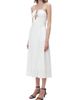 SIMKHAI Women's Annita Cut-Out Pleated Midi-Dress - 4