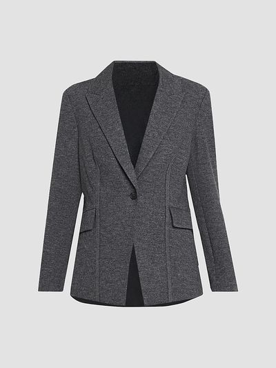 SIMKHAI Women's Auden Virgin Wool-Blend Blazer