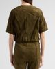 SIMKHAI Women's Austyn Suede Zip-Up Jacket - 3