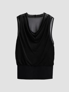 SIMKHAI Women's Cara Cowlneck Tank