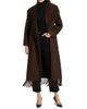 SIMKHAI Women's Carrie Fringed Longline Coat - 2
