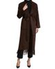 SIMKHAI Women's Carrie Fringed Longline Coat - 3