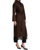 SIMKHAI Women's Carrie Fringed Longline Coat - 4