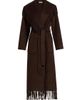 SIMKHAI Women's Carrie Fringed Longline Coat - 8