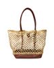 SIMKHAI Women's Caspian Raffia Tote Bag - 5