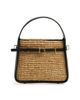 SIMKHAI Women's Cleo Raffia Mini Bucket Bag - 1
