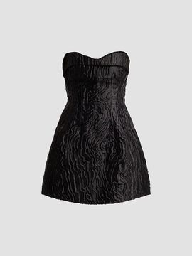SIMKHAI Women's Darcie Strapless Mini Dress