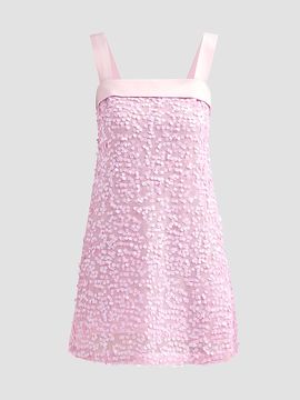 SIMKHAI Women's Davina Embellished Mini Dress