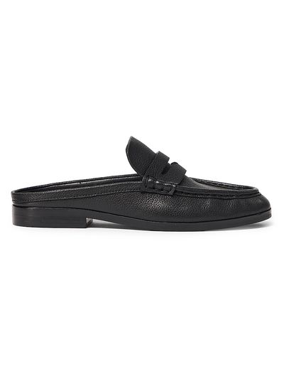 SIMKHAI Women's Dean Pebbled Leather Mules