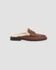 SIMKHAI Women's Dean Shearling-Lined Loafer Mules - 1