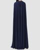 SIMKHAI Women's Draped Stretch Jersey Demi Cape Gown - 5