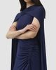 SIMKHAI Women's Draped Stretch Jersey Demi Cape Gown - 7