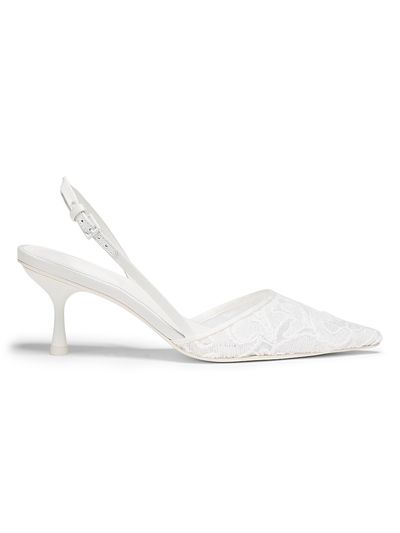 SIMKHAI Women's Dylan Lace Slingback Pumps