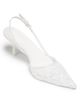 SIMKHAI Women's Dylan Lace Slingback Pumps - 2