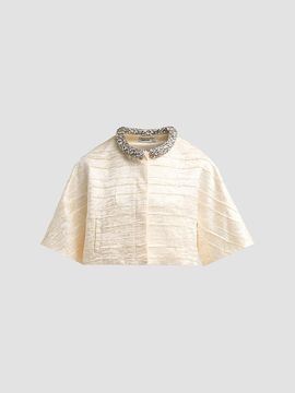 SIMKHAI Women's Elvessa Cropped Jacket