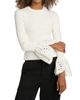 SIMKHAI Women's Elyse Crochet-Trim Sweater - 3