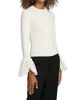 SIMKHAI Women's Elyse Crochet-Trim Sweater - 4
