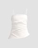 SIMKHAI Women's Emerson Ruched Asymmetric Bustier Top - 1