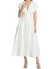 SIMKHAI Women's Farlow Cotton-Blend Midi-Dress - 2