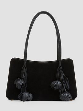 SIMKHAI Women's Fleur Tasseled Suede Shoulder Bag