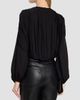 SIMKHAI Women's Frida Pleated Silk Top - 3